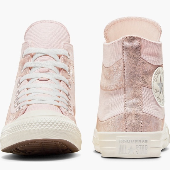 🆕 Converse Chuck Taylor All Star Suede And Canvas High Top Canvas Size 8.5 - Picture 3 of 13